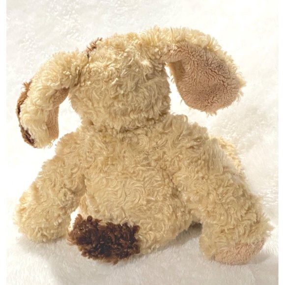 Stuffed Plush Tan/Brown Potbelly Dog, Chubby/Plump, CHOSUN, 7" - Picture 2 of 5